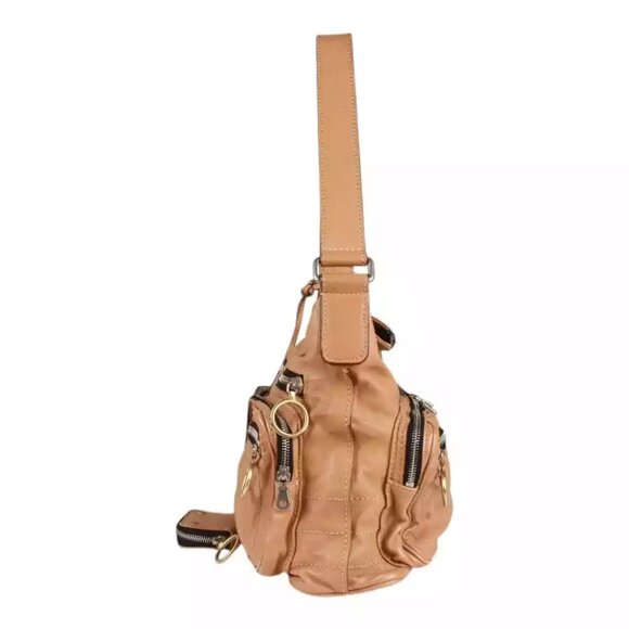 Authentic Chloe Tan Leather shoulder bag - Picture 11 of 15